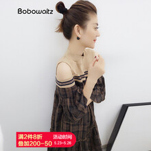 bobowaltz  露肩 連衣裙
