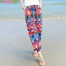 秀莉芬（Xiulifen） 松緊腰 燈籠褲 女 長(cháng)褲 休閑褲