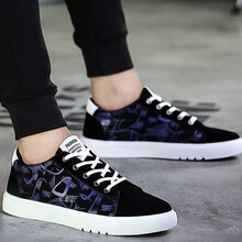 迪特丹男士YJ-K51黑藍色-低幫款 41