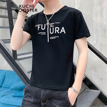 KUCHI ROOSTER 短袖 男士T恤 T8098黑色 