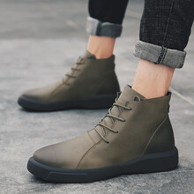 百狄（BYETIVE）男士8633卡其內增高 39