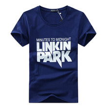 LIKEFIVE 短袖 男士T恤 linkinpark藍 