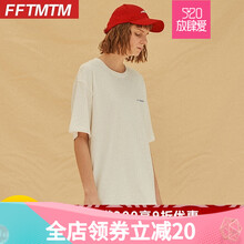 FFTMTM 短袖 男士T恤 白色 