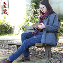亂在江南 松緊腰 鉛筆褲/小腳褲 女 長褲 休閑褲