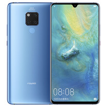 華為（HUAWEI） Mate 20 X 手機 藍色，淺藍色系