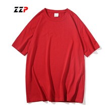 ZZP 短袖 男士T恤 酒紅色 