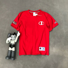 火焰冠軍 短袖 男士T恤 紅色 