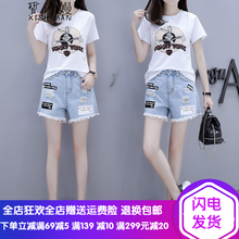 皙詩嫚（xishiman） 口袋，破洞 短袖 T恤 女 圓領(lǐng)