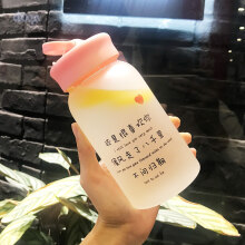 印花的雙層玻璃杯，讓你愛上喝水