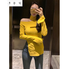 時(shí)尚小心機(jī)，百搭女士露肩裙