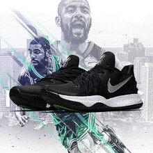 耐克（NIKE）籃球鞋歐文四代黑白簡版AO8980-003 