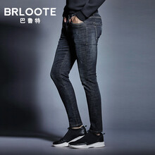 巴魯特（Brloote） 闊腿褲 基礎大眾 男士牛仔褲