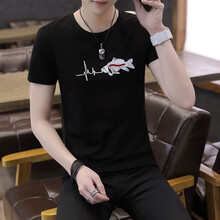 往哪去 短袖 男士T恤 2805-白色 