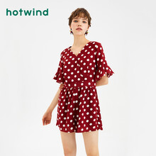 熱風（Hotwind） 自然腰 連體褲 女 短褲 休閑褲