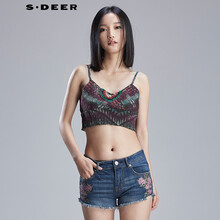 S.DEER吊帶/背心修身型
