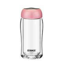 雙層隔熱玻璃杯，喝出健康水