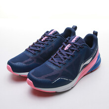 李寧（LI-NING）跑步鞋曙光藍(lán)/宮藍(lán)色/熒光甜粉 35