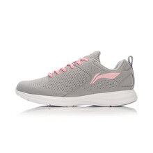 李寧（LI-NING）跑步鞋凝雪灰/香薰粉 35，36，37，38，39，40