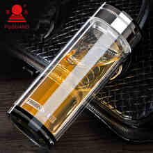 精美雙層玻璃水杯，喝出好氣色