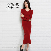 孜茜 純色  連衣裙