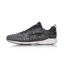 李寧（LI-NING）跑步鞋白+灰+黑 39