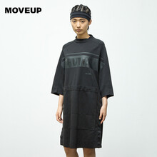 幻走（MOVEUP） 印花 短袖 T恤 女 半高領(lǐng)
