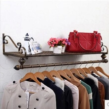 服裝店上墻貨架