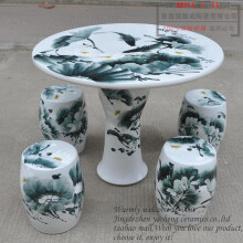 陶瓷桌子凳子