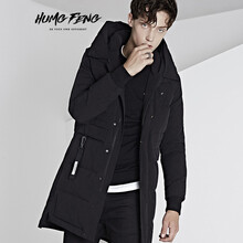 HUMG FENG轻奢品牌男装男装立领轻薄羽绒服