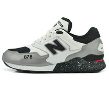 NEW BALANCE跑步鞋ML878SY 黑色/銀色/米白色 40
