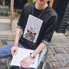 尊首（ZUNSHOU） 短袖 男士T恤 008 829黑色 