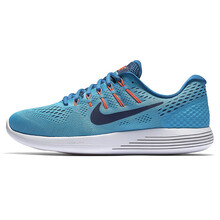 耐克（NIKE）跑步鞋843725-406中藍/深寶藍/橙 40
