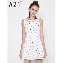 A21  印花 連衣裙