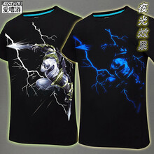 派衣閣（PAIYIGE） 短袖 男士T恤 全圖劫 