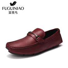 富貴鳥（FUGUINIAO）男士酒紅 40