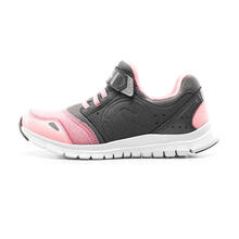 李寧（LI-NING）跑步鞋-5 影灰色/熒光桃紅 35以下