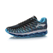 李寧（LI-NING）跑步鞋 -2 新基礎(chǔ)黑/新活力藍(lán)/晴空藍(lán) 
