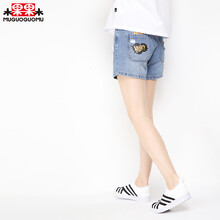 木果果木  直筒褲 女  牛仔褲
