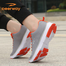德爾惠（DEERWAY）跑步鞋淺灰色 39