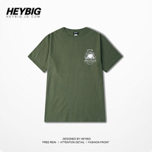 HEYBIG 短袖 男士T恤 綠色 L