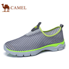 駱駝（CAMEL）男士深灰/熒光綠 男款A(yù)712330505 41