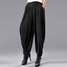 布琳達（Bulinda） 自然腰 燈籠褲 女 長(cháng)褲 休閑褲