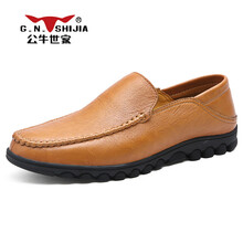 公牛世家（G.N.SHI JIA）男士黃棕888457 39