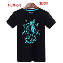 怒風(fēng)（NUPHON） 短袖 男士T恤 鳴人夜光黑色 S，L，M