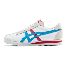 Onitsuka Tiger跑步鞋白色/海藍(lán) 41.5