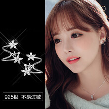 淑女花朵耳環(huán)