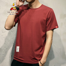 稻草人（mexican） 短袖 男士T恤 T01-紅色 L