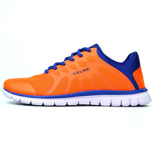 卡爾美（KELME）跑步鞋亮橙/藍(lán) 39