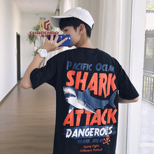 C2潮朝（C2 CHAO CHAO） 短袖 男士T恤 黑色 S，XL，L，M，XXL