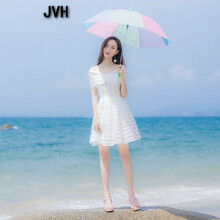JVH  拼接 連衣裙